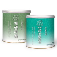 지도표성경 매생이 녹차곱창 캔김 1호 선물세트, 3세트