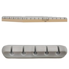 minono 米諾諾 矽膠五孔集線器 9.7 x 2.2 x 1.4cm 12個, 白色, 1組