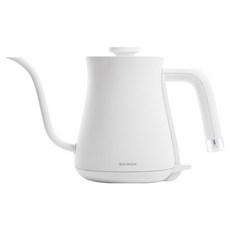 BALMUDA 百慕達 電熱手沖壺 附充電底座 26.9 x 14.2 x 19.4cm 白色 600ml, K02D-WH