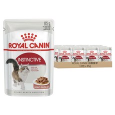 ROYAL CANIN 法國皇家 理想體態貓專用濕糧 F32W, 肉 + 魚肉, 85g, 12包