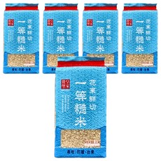 皇家穀堡 花東鮮切一等糙米 藍色PE袋, 2kg, 5包