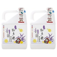 木酢達人 酚多精除臭抗菌液 檸檬薰衣草 4.9L 地板清潔劑, 2罐
