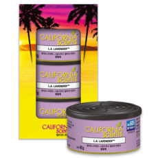 CALIFORNIA scents 罐裝芳香劑 薰衣草香, 42g, 3個, 花香