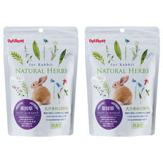 PetBest 健康草本系列機能食品-紫背草 2入, 兔子天然草本點心, 寵物保健零食