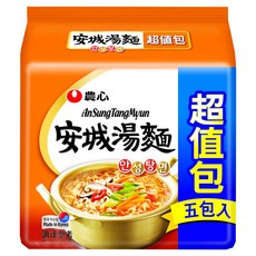 NONGSHIM 農心 安城湯麵 125g, 5包