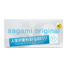 sagami 相模元祖 衛生套 極潤 170 x 55 x 0.02mm, 20個, 1盒