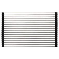 Kiyodo 不鏽鋼水槽瀝水架 18管, 銀色, 1個