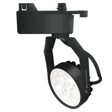 DANCELIGHT 舞光 微笑軌道投射燈 15W 3000K 黃光, 貴族黑, 1個