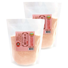 WON LAI WON 旺來旺 喜馬拉雅山玫瑰岩細鹽, 1kg, 2袋