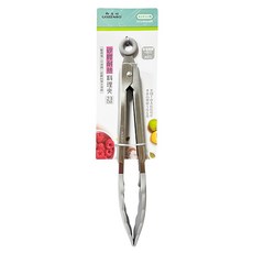 GOZENBO 御膳坊 健康煮矽膠耐熱料理夾 23cm, 顏色隨機, 1支