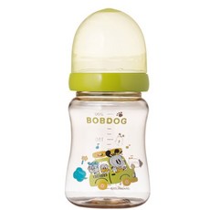 LITTLE BOBDOG PPSU無奶嘴奶瓶, 綠色, 200ml, 1入