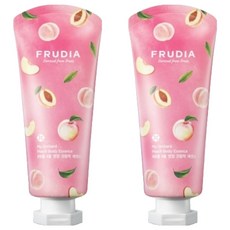 FRUDIA 美體滋潤精華乳 蜜桃香, 200ml, 2個