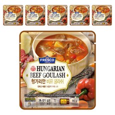 오뚜기프레스코 헝가리안 비프 굴라쉬, 180g, 6개