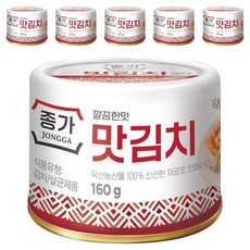 Jongga 泡菜, 160g, 6罐