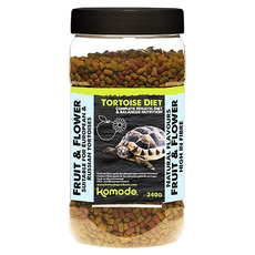 komodo 陸龜飼料 水果花花口味, 340g, 1罐