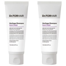 Dr.FORHAIR 豐盈強健髮根洗髮精 Sweet Delight, 70ml, 2個