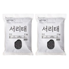 바른곡물 서리태, 2kg, 2개