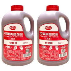 KAGOME 可果美 蕃茄醬 快餐用, 品質保證，不含人工色素, 3.15kg, 2桶