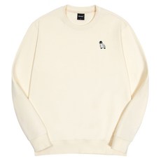 옥스타 남녀공용 펭귄 자수 특양면 맨투맨 3SSP017