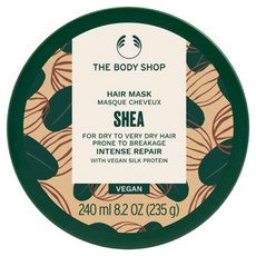 THE BODY SHOP 美體小舖 豐盈髮膜 乳木果油 瓶裝 240ml, 1罐