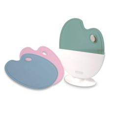 Salle Ma 彩色調色板砧板組, 1套, 3個砧板+支架