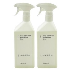 Saengong 生活工作所 噴式除霉劑 蘋果香, 750ml, 2個