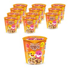 Otaste 鯊魚寶寶聯名即食辣炒年糕 宮廷烤肉風味, 12個, 103g