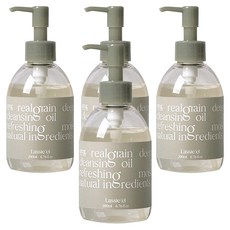 Lassie'el 穀物卸妝油, 200ml, 4瓶