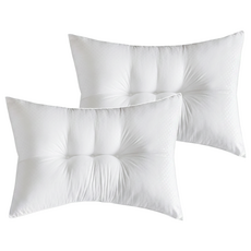 Mayoha 可水洗立式枕頭, 白色, 2個