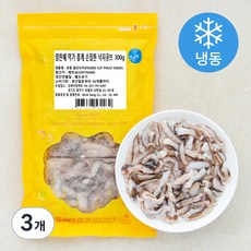 알찬해 먹기 좋게 손질한 낙지큐브 3큐브 (냉동), 300g, 3개