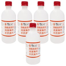 坤展酒精-75%清潔消毒酒精 居家環境清潔防護必備, 500ml, 5瓶