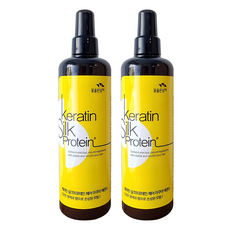 꽃을든남자 케라틴 실크프로테인 헤어 아쿠아 에센스, 300ml, 2개