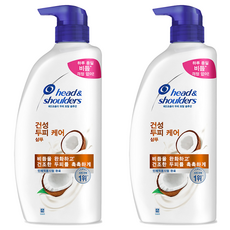 head&shoulders 海倫仙度絲 乾性頭皮護理洗髮精 椰子香, 800ml, 2個