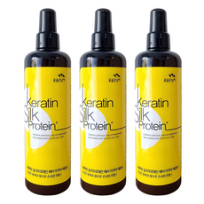 꽃을든남자 케라틴 실크프로테인 헤어 아쿠아 에센스, 300ml, 3개