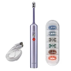 GPLUS 拓勤 快扣刷毛音波電動牙刷, ET-A005S, 星輝紫, 1組