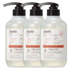 제이멜라 인 프랑스 퓨어 스프링 애플 헤어 샴푸 애플향, 500ml, 3개
