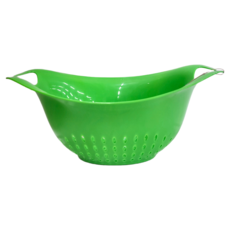 Architec 樂高風防滑濾籃 聚丙烯製, 大(32 x 22 x 14cm), 檸檬綠, 1個