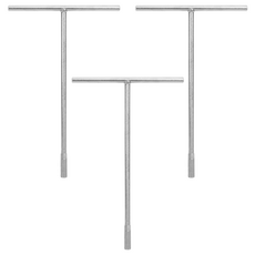 WORKPRO T型套筒扳手 10mm WP314011, 3個