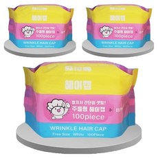 BP Korea 高級抽取式不織布一次性髮帽, 單一顏色, 300個