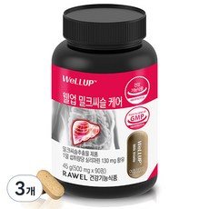 웰업 로엘 밀크씨슬 케어 45g, 3개, 90정