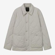 Mind Bridge 男款波浪絎縫翻領保暖外套 MXJP7150