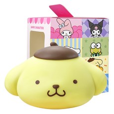 BELLEAMANT 三麗鷗 布丁狗 大臉 補充型 車用芳香劑 組, 白麝香, 1個