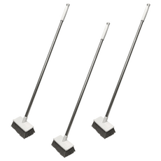 PIM 弧形長柄硬毛地板刷, 混合色, 3個