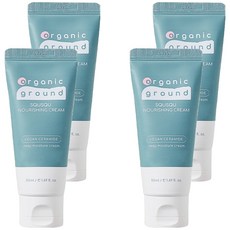 organic ground Squsqu保濕乳霜, 50ml, 4條