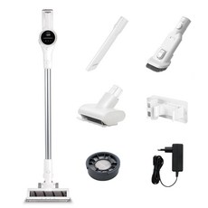 홈앤아트 BLDC 스틱형 흡입력 좋은 무선 핸디 진공청소기 HAVG-250W, 화이트