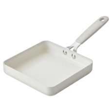 LENANSE US 迷你方煎鍋 29 x 2.5cm 白色 1kg, 15cm, 1個