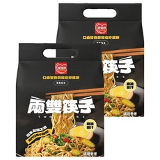 愛麵族 兩雙筷子麻油薑汁拌麵, 8包