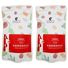 午茶夫人 焦糖蘋果風味紅茶包 Set 日本PET茶包 耐高溫沖泡, 2g, 10包, 2袋