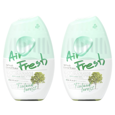 Air Fresh 水晶水 室內用 大容量 芳香劑 正裝, 2個, 400ml, 森林香