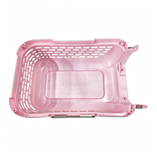 dog it 旅行提籃, 粉紅色 + 白色, 1個